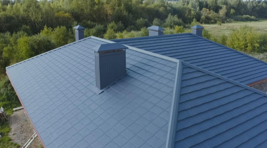 Professional metal roof installation in Logan, KS